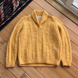 100% Wool Hand Knit Sweater